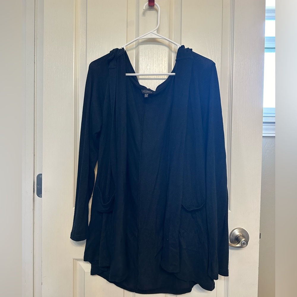 Lucky brand Black longer cardigan